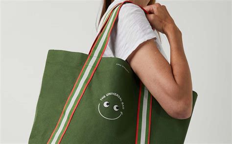 anya hindmarch supermarket bags.